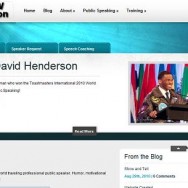 David Henderson, Public Speaker