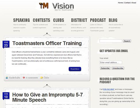 TM Vision Website